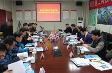 南京建工集团青奥体育公园项目接受“绿色施工科技示范工程”中间检查验收